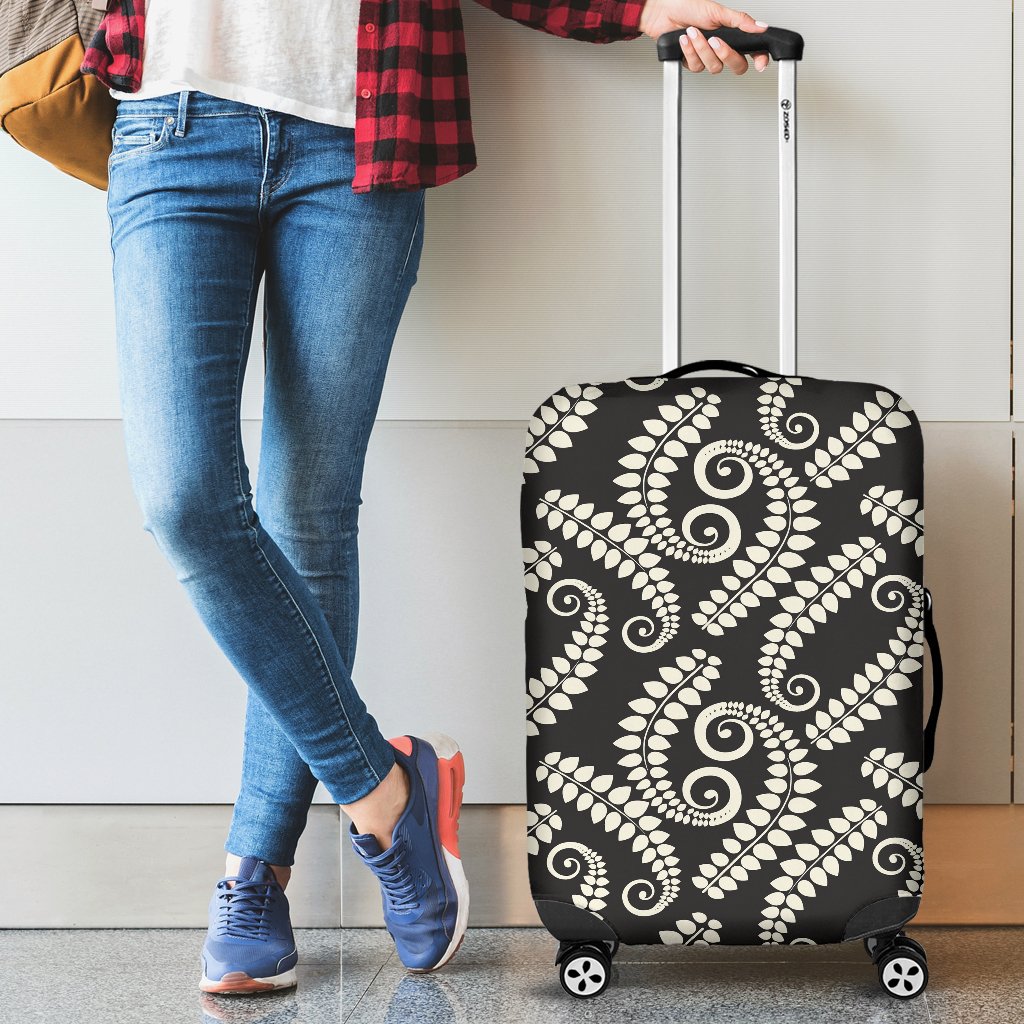Fern Leave Print Pattern Luggage Cover Protector