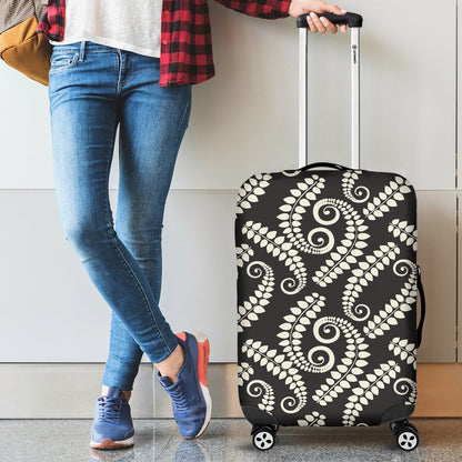 Fern Leave Print Pattern Luggage Cover Protector