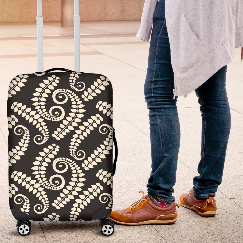 Fern Leave Print Pattern Luggage Cover Protector