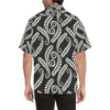 Fern Leave Print Pattern Men Aloha Hawaiian Shirt