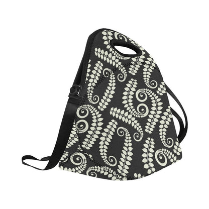 Fern Leave Print Pattern Neoprene Lunch Bag (Model 1669)(Large)-JTAMIGO.COM