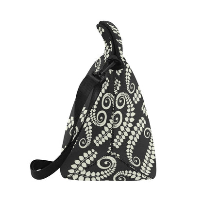 Fern Leave Print Pattern Neoprene Lunch Bag (Model 1669)(Large)-JTAMIGO.COM