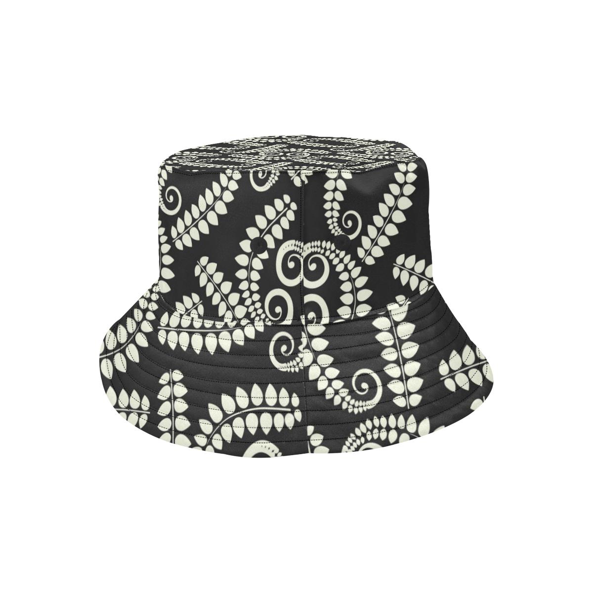 Fern Leave Print Pattern Unisex Bucket Hat