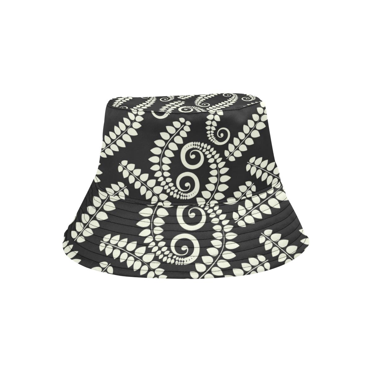 Fern Leave Print Pattern Unisex Bucket Hat