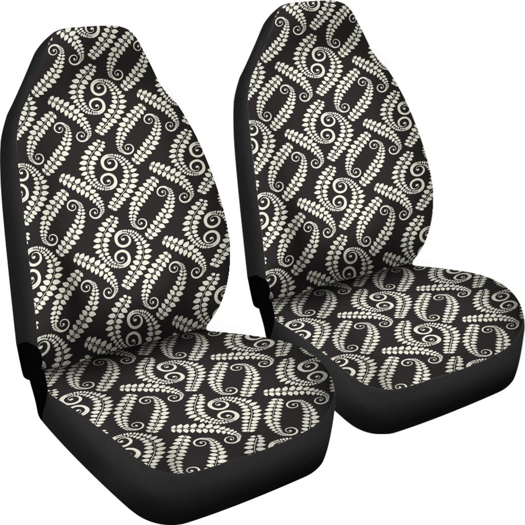 Fern Leave Print Pattern Universal Fit Car Seat Covers