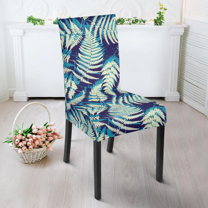 Fern Leave Summer Print Pattern Dinning Chair Slipper-JTAMIGO.COM
