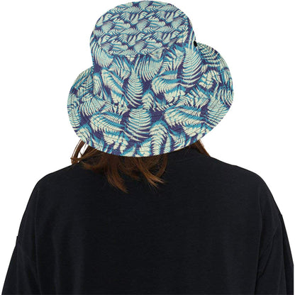 Fern Leave Summer Print Pattern Unisex Bucket Hat