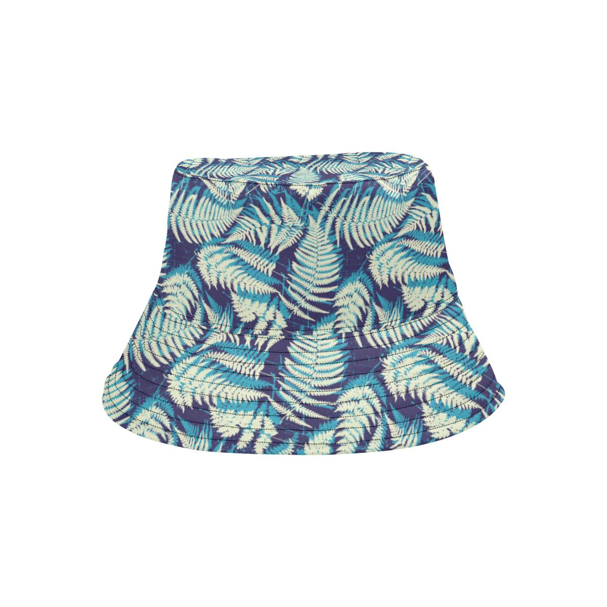 Fern Leave Summer Print Pattern Unisex Bucket Hat