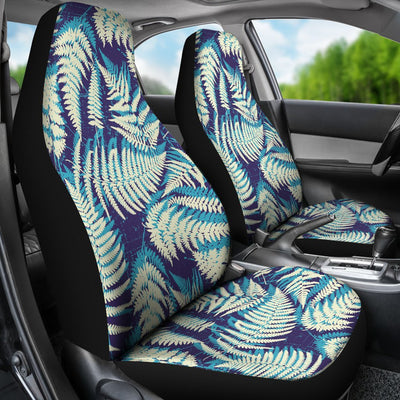 Fern Leave Summer Print Pattern Universal Fit Car Seat Covers