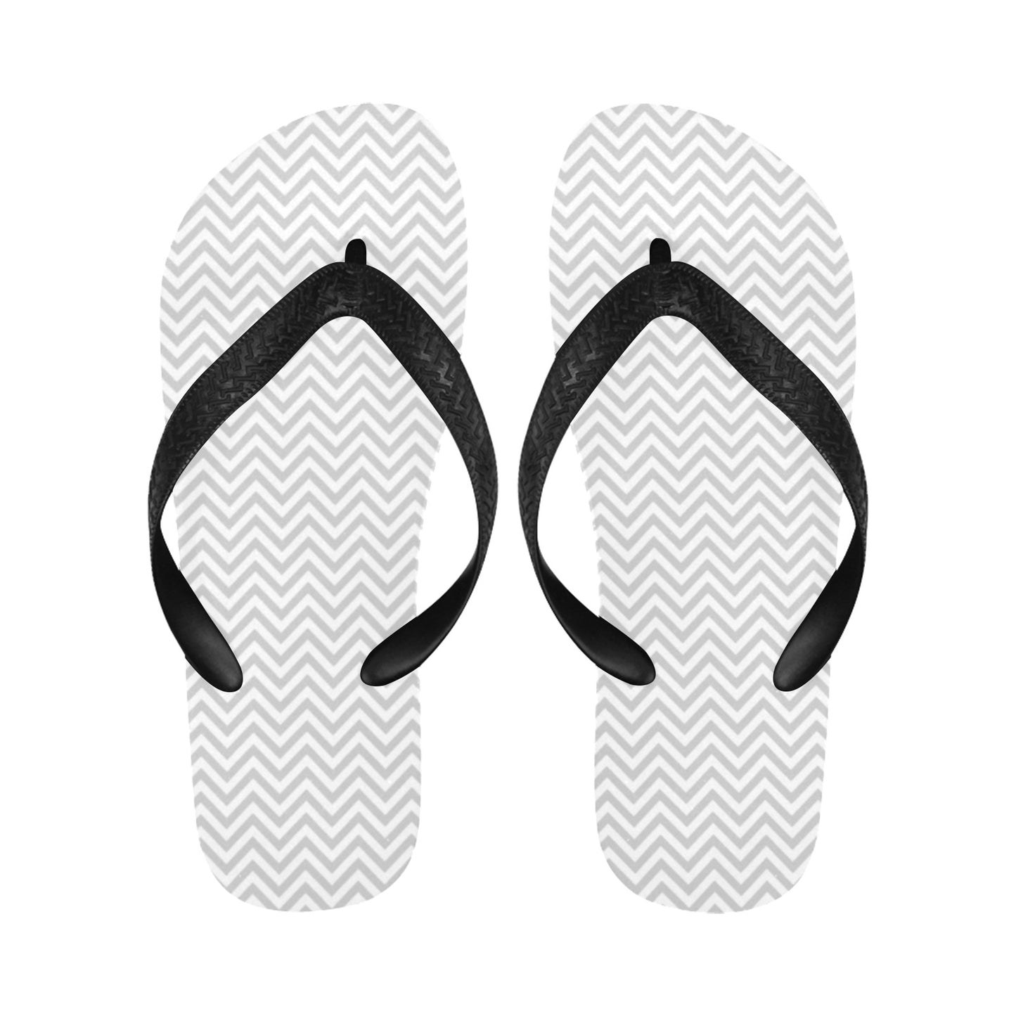Chevron Print Design LKS401 Flip Flops
