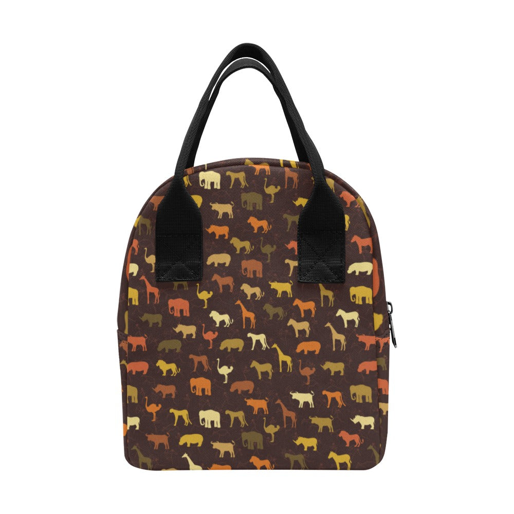 Safari Animal Print Design LKS301 Insulated Lunch Bag