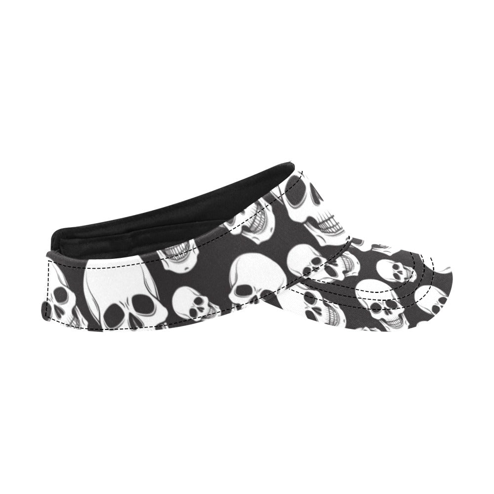 Skull Print Design LKS301 Unisex Sun Visor
