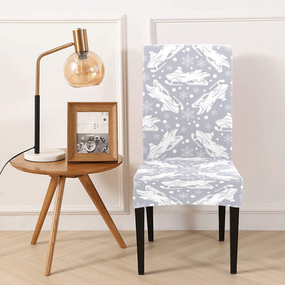 Snowmobile Print Design LKS302 Dining Chair Slipcover