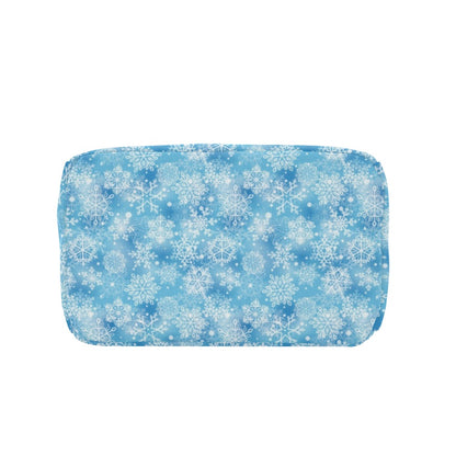 Snowflake Blue Print Design LKS301 Insulated Lunch Bag