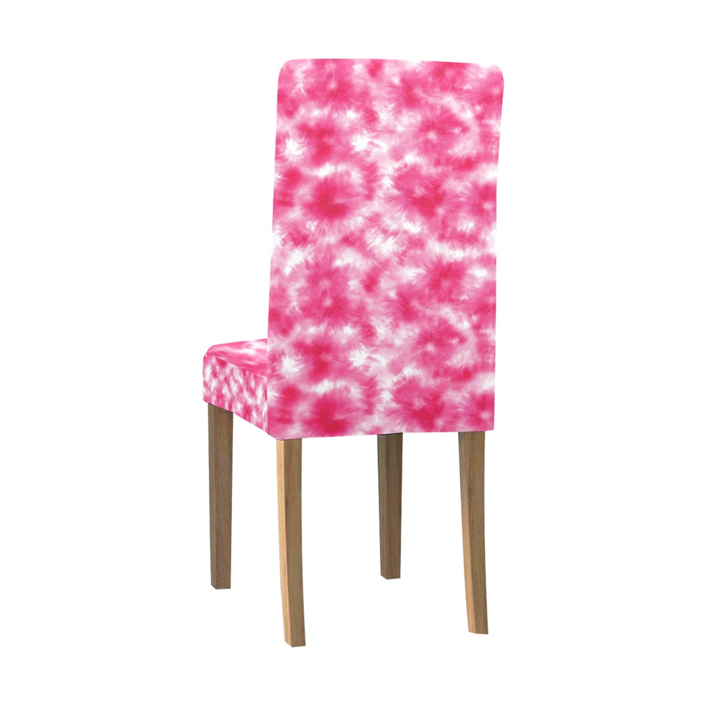 Tie Dye Pink Print Design LKS304 Dining Chair Slipcover