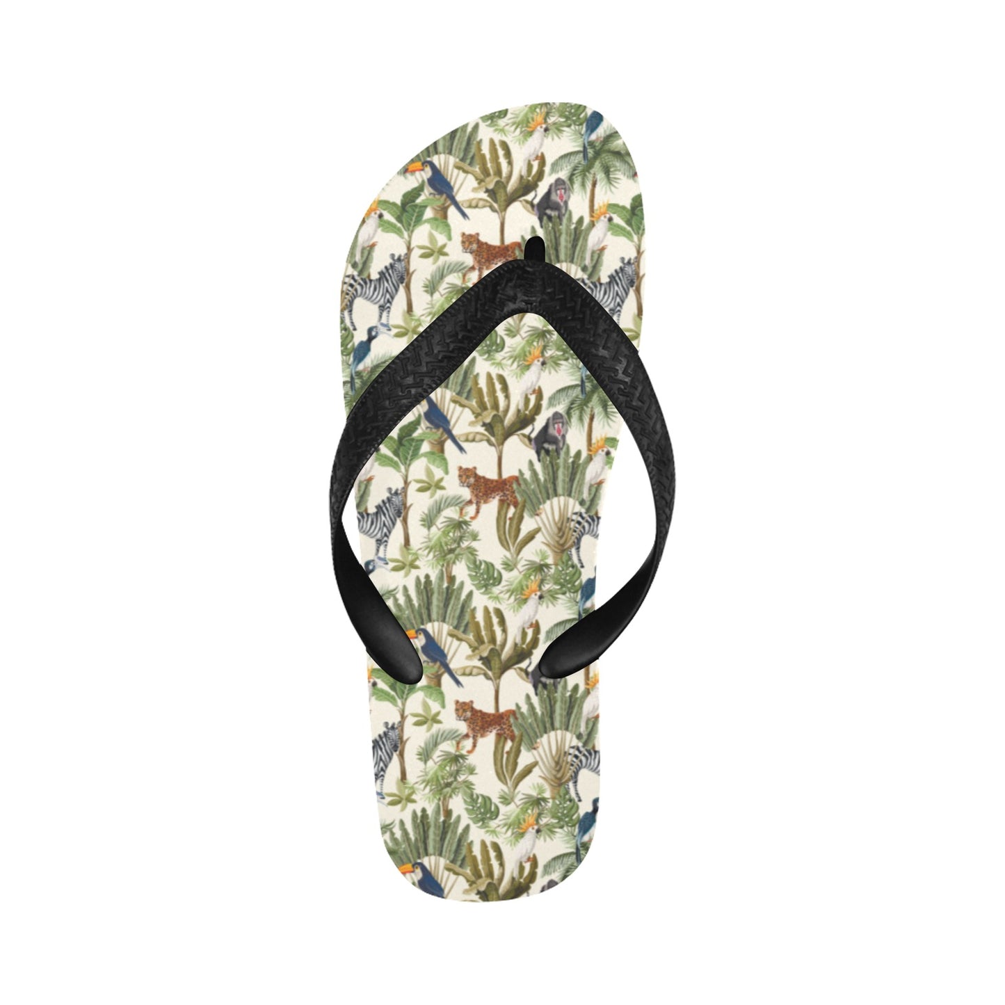 Safari Animal Print Design LKS304 Flip Flops