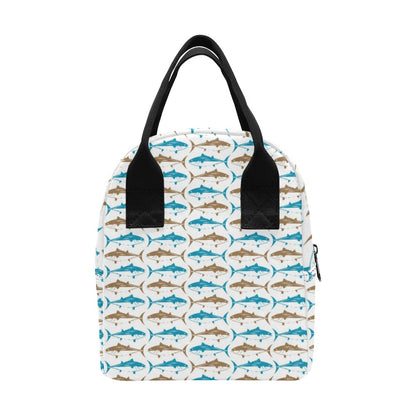 Tuna Fish Print Design LKS301 Insulated Lunch Bag