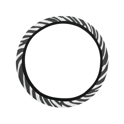 Zebra Classic Print Design LKS302 Steering Wheel Cover with Elastic Edge