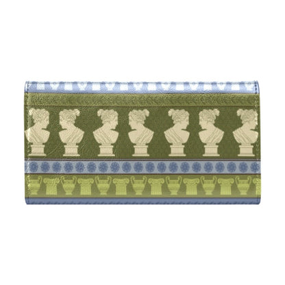 Ancient Greek Statue Print Design LKS301 Women's Trifold Wallet