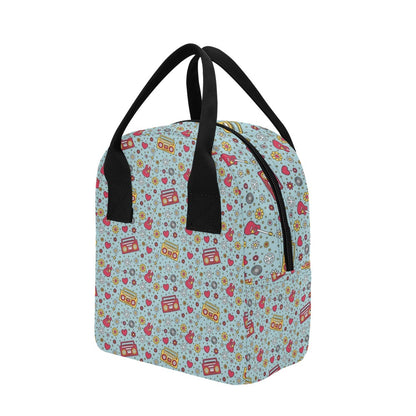 Hippie Print Design LKS307 Insulated Lunch Bag