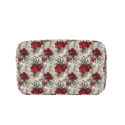 Hibiscus Print Design LKS3011 Insulated Lunch Bag