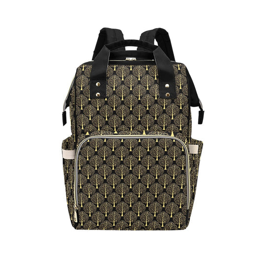 Tree Of Life Print Design LKS302 Diaper Bag Backpack