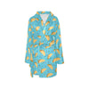 Taco Print Design LKS303 Women's Fleece Robe