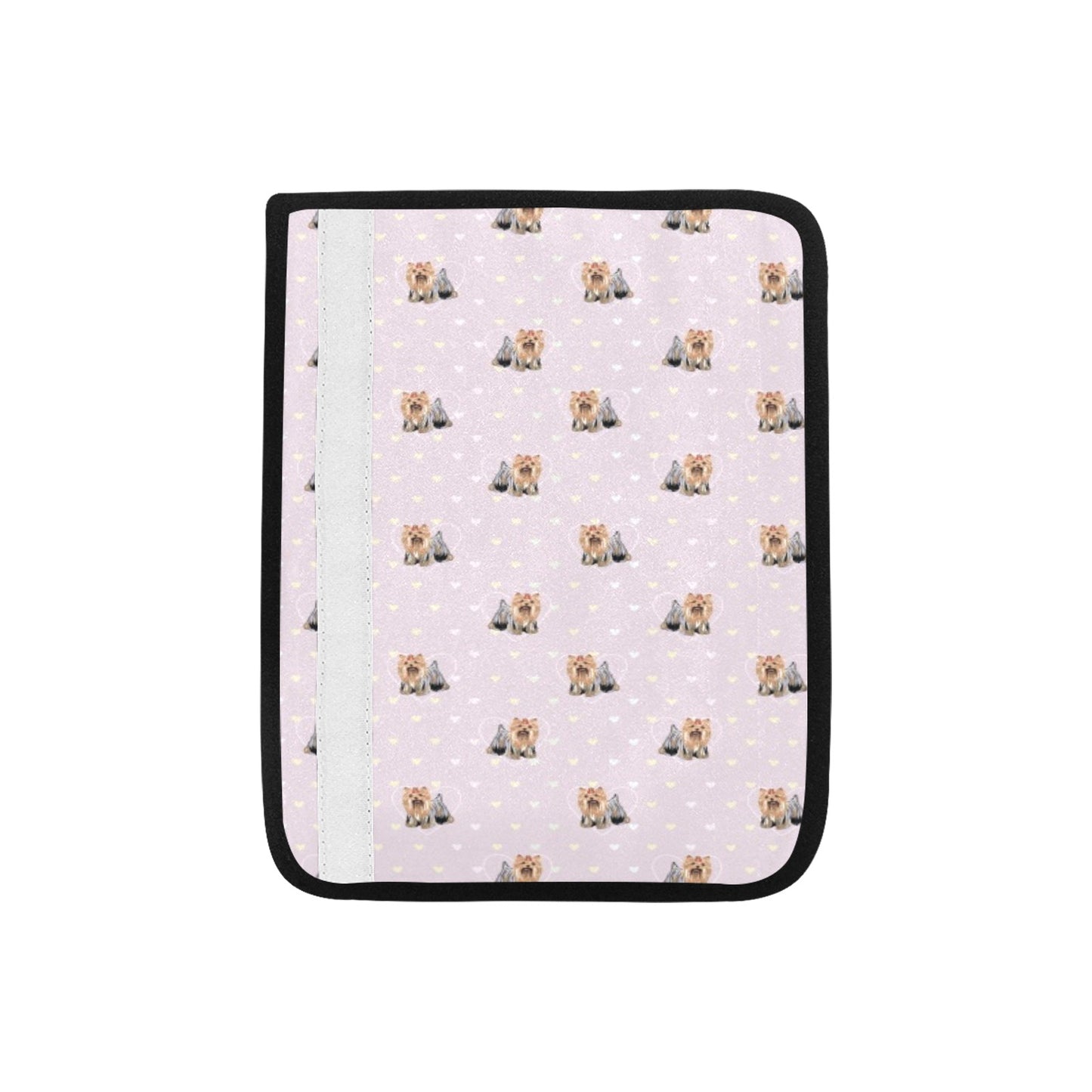 Yorkshire Terriers Print Design LKS302 Car Seat Belt Cover