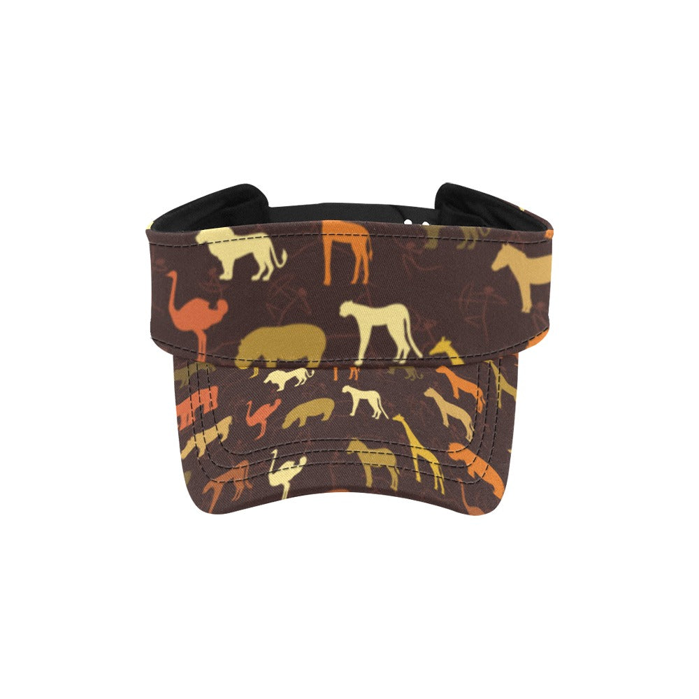 Safari Animal Print Design LKS301 Unisex Sun Visor