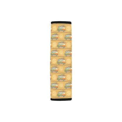 Hippie Van Print Design LKS304 Car Seat Belt Cover
