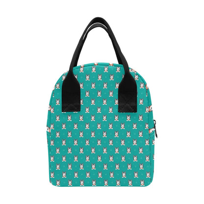 Siberian Huskies Print Design LKS304 Insulated Lunch Bag