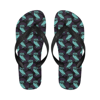 Tribal Pattern Print Design LKS3010 Flip Flops