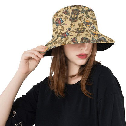 Totem Print Design LKS305 Unisex Bucket Hat