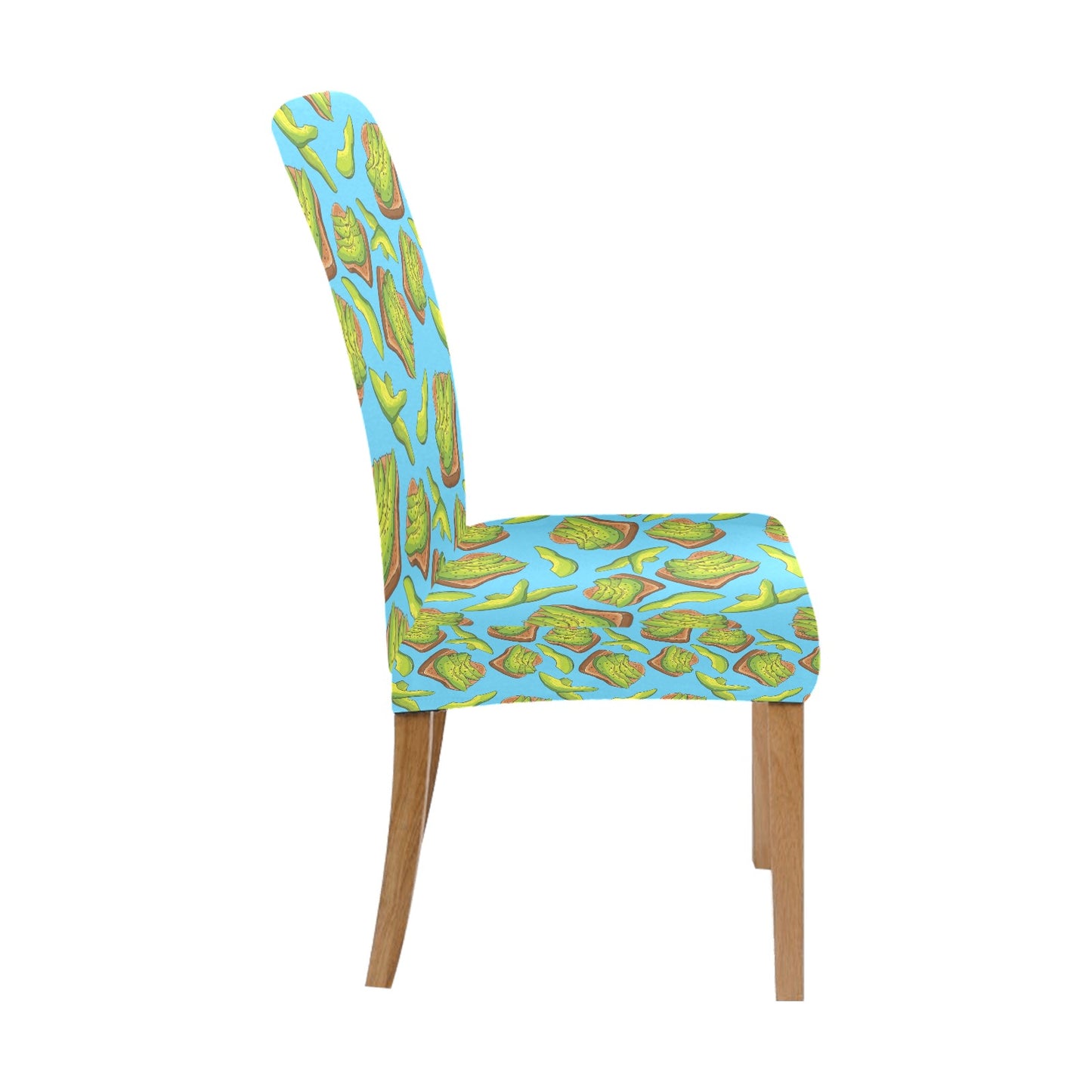 Sandwich Avocado Print Design LKS306 Dining Chair Slipcover