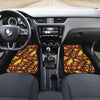 Flame Fire Design Pattern Car Floor Mats