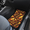 Flame Fire Design Pattern Car Floor Mats