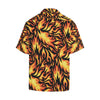 Flame Fire Design Pattern Men Aloha Hawaiian Shirt
