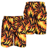 Flame Fire Design Pattern Mens Shorts-JTAMIGO.COM