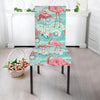 Flamingo Background Themed Print Dinning Chair Slipper-JTAMIGO.COM