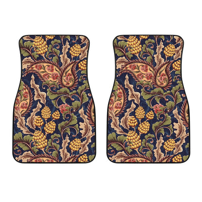 Floral Vintage Classic Print Car Floor Mats