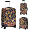 Floral Vintage Classic Print Luggage Cover Protector