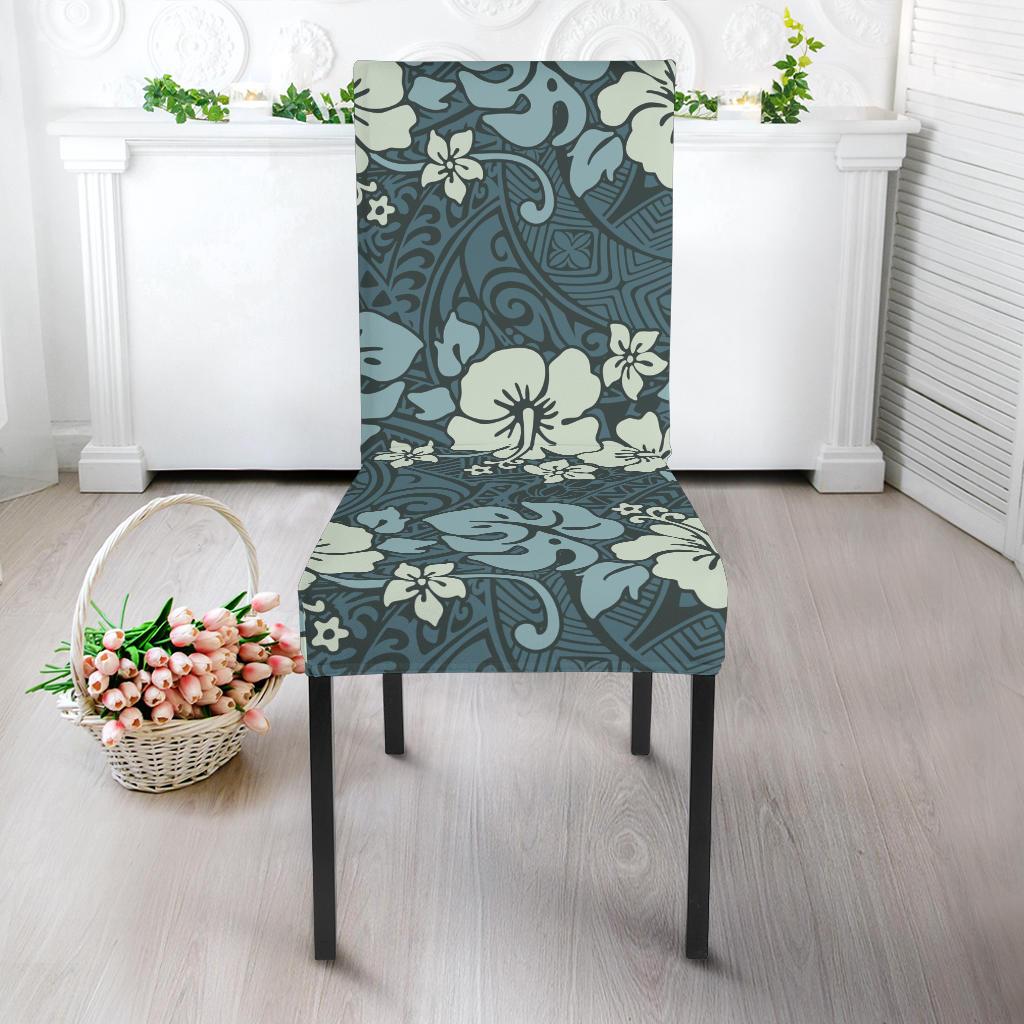 Flower Hawaiian Hibiscus Style Print Pattern Dinning Chair Slipper-JTAMIGO.COM