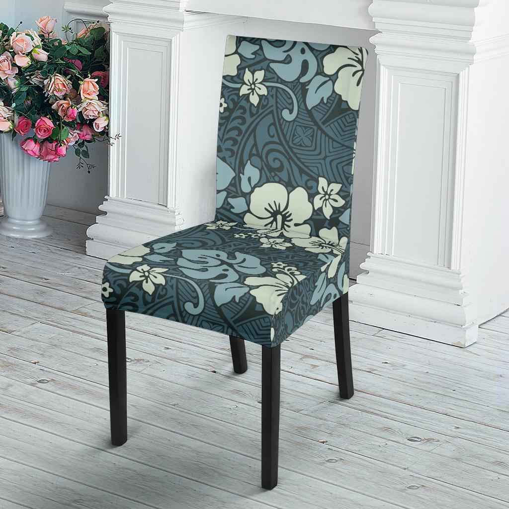 Flower Hawaiian Hibiscus Style Print Pattern Dinning Chair Slipper-JTAMIGO.COM