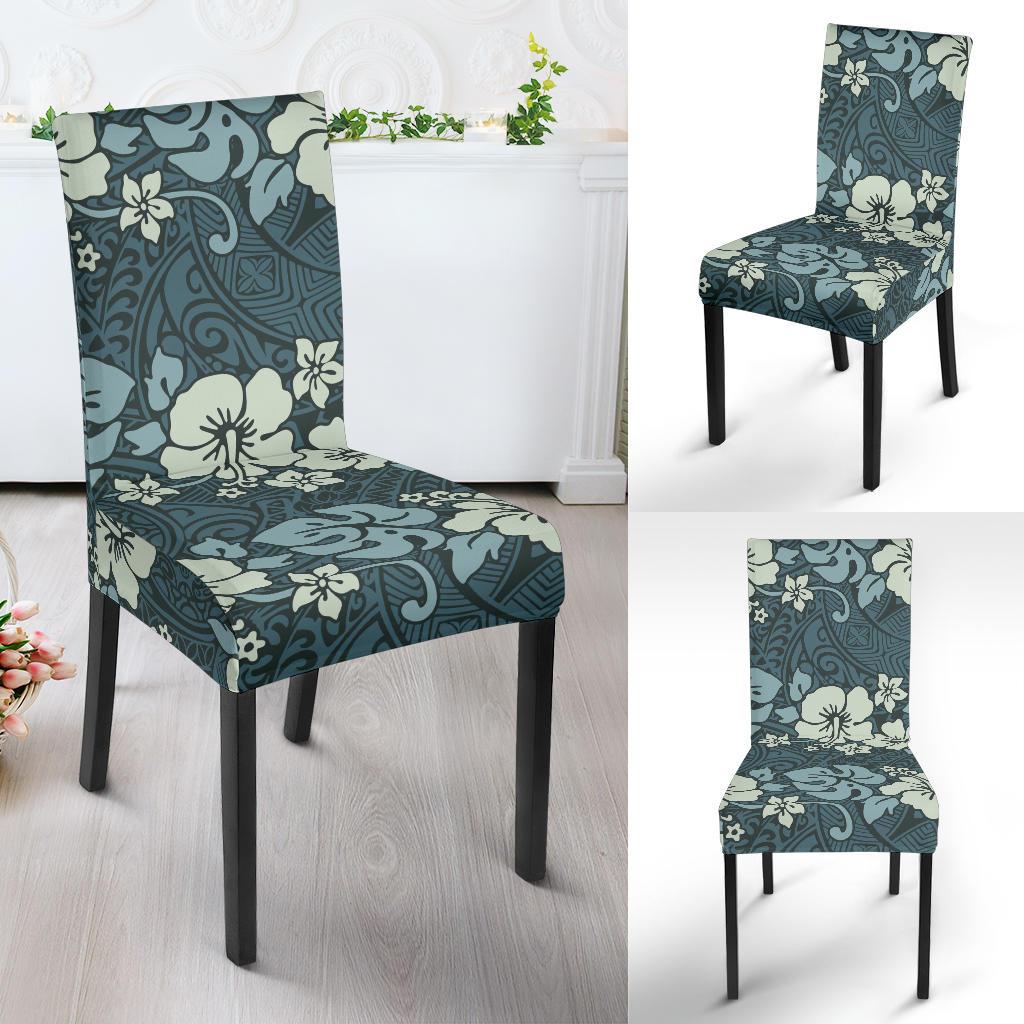 Flower Hawaiian Hibiscus Style Print Pattern Dinning Chair Slipper-JTAMIGO.COM
