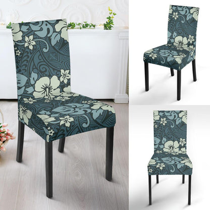 Flower Hawaiian Hibiscus Style Print Pattern Dinning Chair Slipper-JTAMIGO.COM