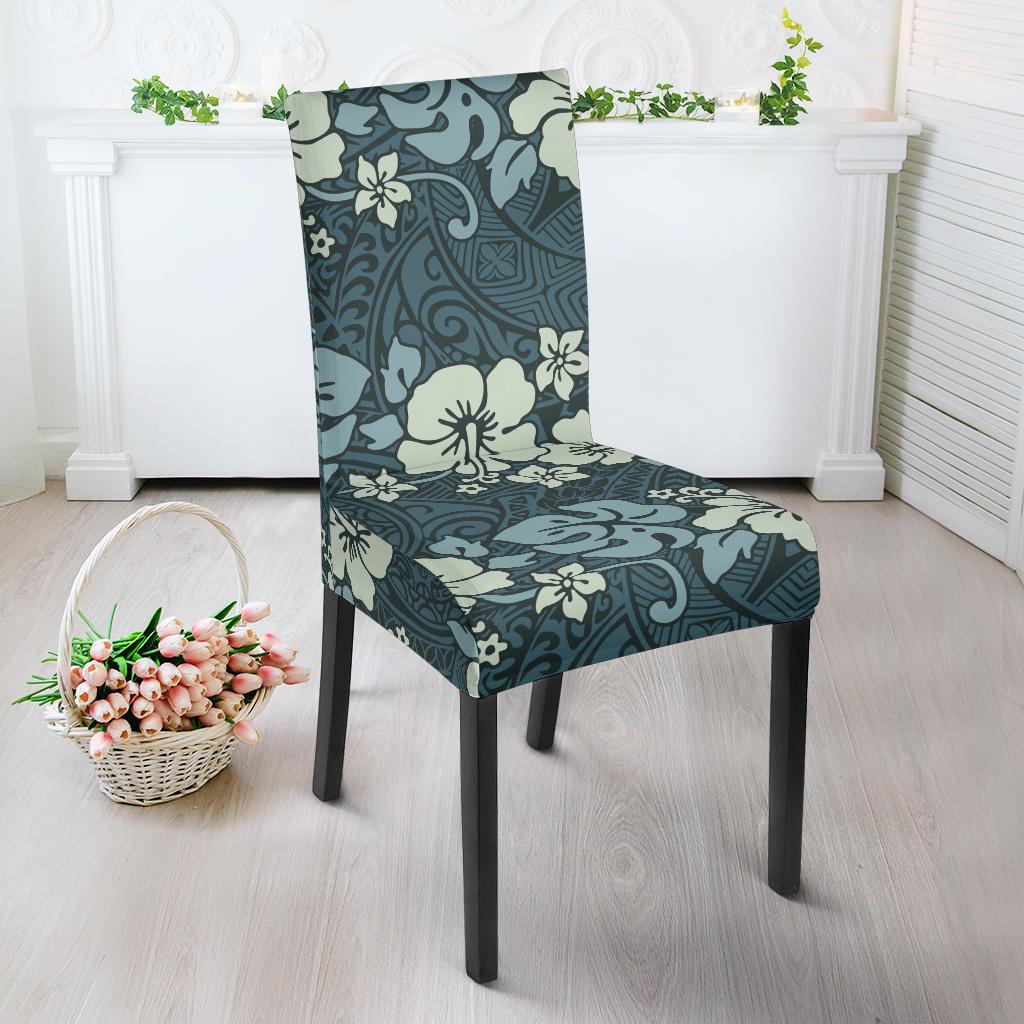 Flower Hawaiian Hibiscus Style Print Pattern Dinning Chair Slipper-JTAMIGO.COM