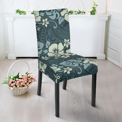 Flower Hawaiian Hibiscus Style Print Pattern Dinning Chair Slipper-JTAMIGO.COM