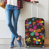 Flower Power Colorful Print Pattern Luggage Cover Protector