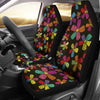 Flower Power Colorful Print Pattern Universal Fit Car Seat Covers