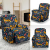 Fox Cute Jungle Print Pattern Recliner Slipcover-JTAMIGO.COM